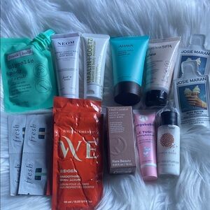 Bodycare Sample Bundle; Fresh Malin + Goetz Josie Maran Rare Beauty & More